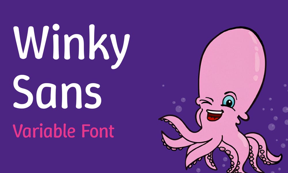 58 Best Free Variable Fonts That Will Transform Your Web Design in 2025 13 Winky Sans