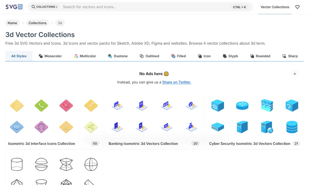 25 Best Free 3D Icons and Illustration Packs for UI Design 2025: A Designer's Complete Guide 7 SVG Repo