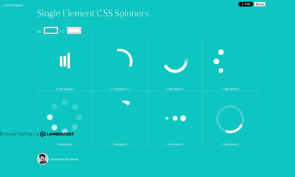 CSS Loading Spinners You Can Copy & Paste: 31 Best Tools for 2025 18 Single Element CSS Spinners