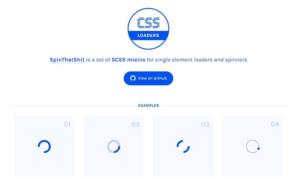 CSS Loading Spinners You Can Copy & Paste: 31 Best Tools for 2025 3 SpinThatShit