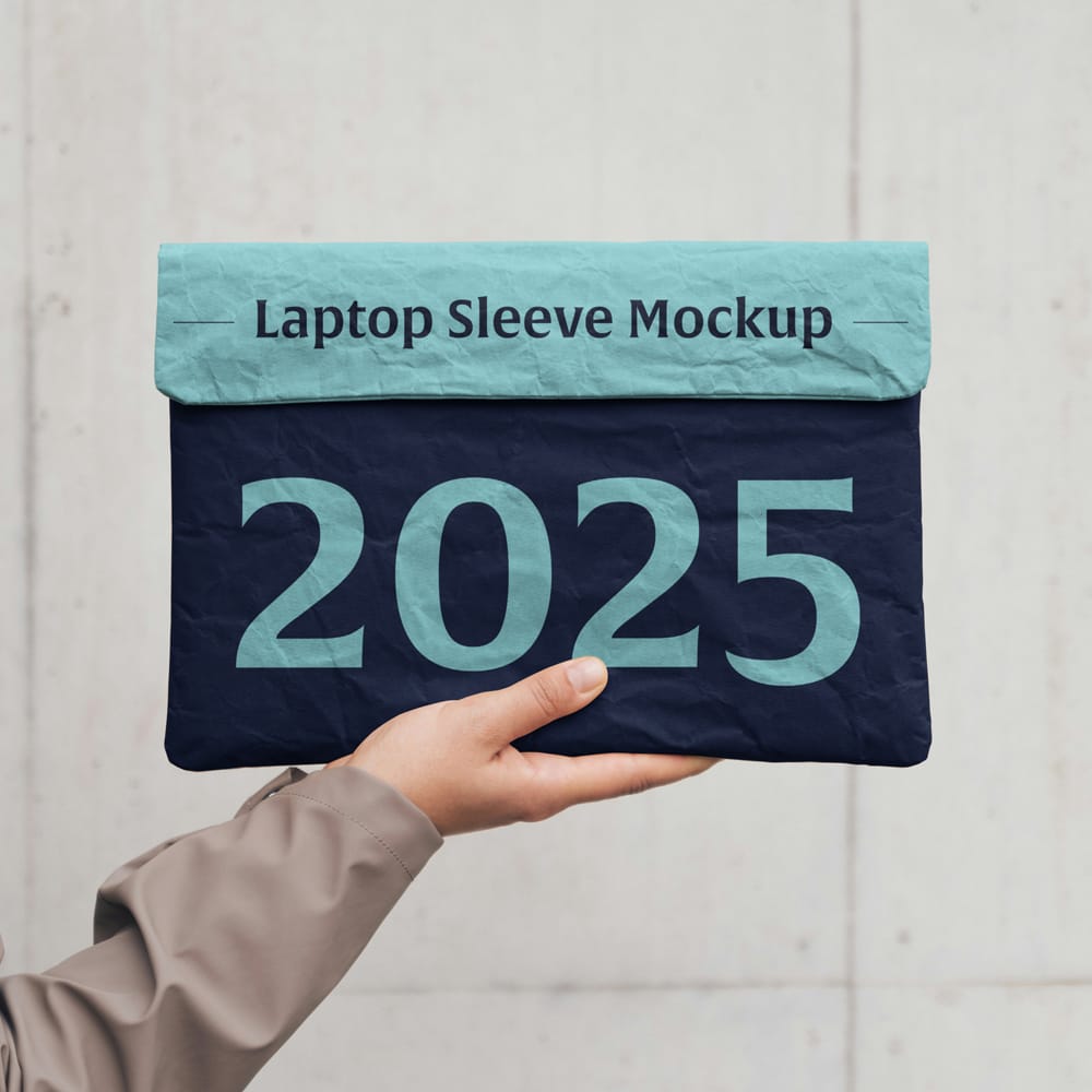 Free Laptop Sleeve Mockup PSD 1 Free Laptop Sleeve Mockup PSD