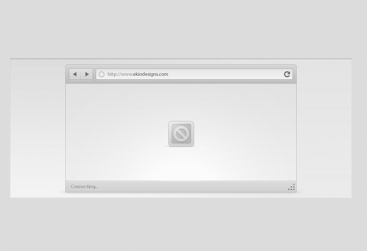 Browser Chrome Interface 