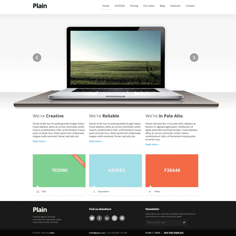Twitter Bootstrap Website for Inspiration