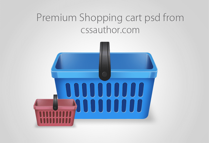 Beautiful Free Shopping Cart Icon PSD - cssauthor.com