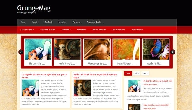 150 free responsive magazine style blogger templates 2018