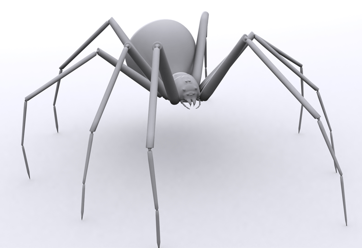 3D Spider - cssauthor.com