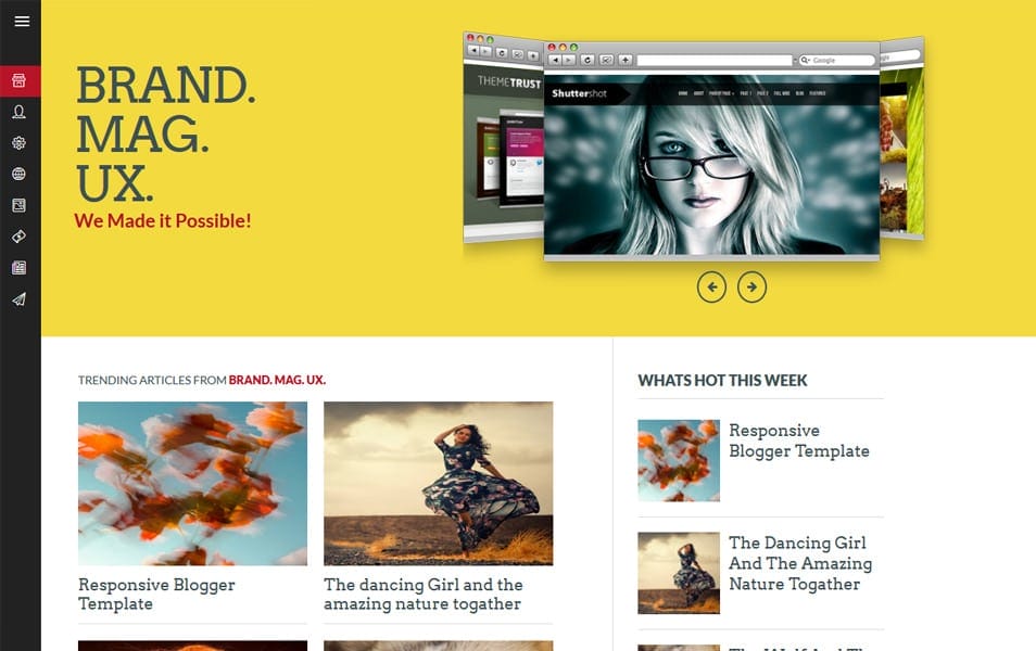Brand Mag UX Responsive Blogger Template