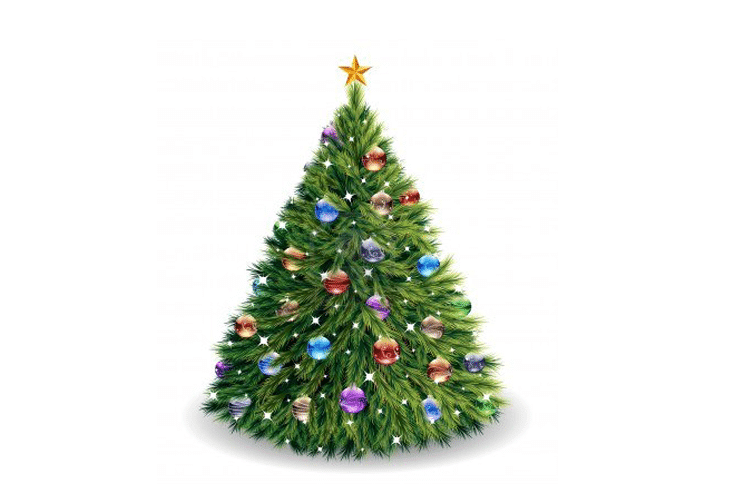 Illustration - Christmas tree