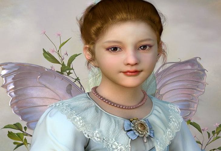 Portrait Girl 3d Character - cssauthor.com