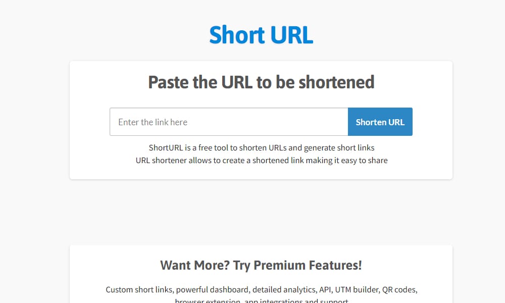 Short URL