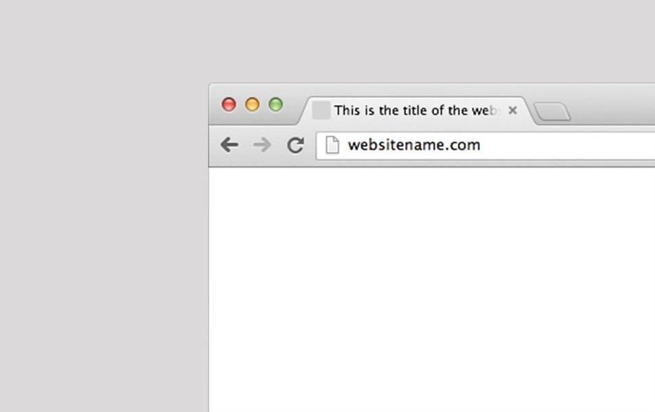 Sketch Chrome Browser Frame