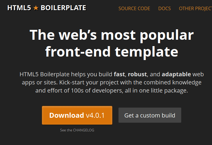 The Official Guide to HTML5 Boilerplate