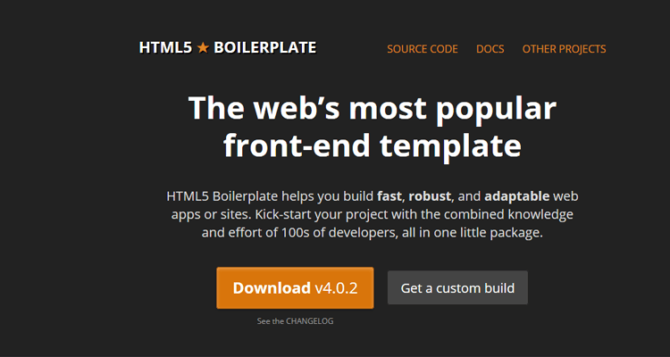 html 5 boilerplate