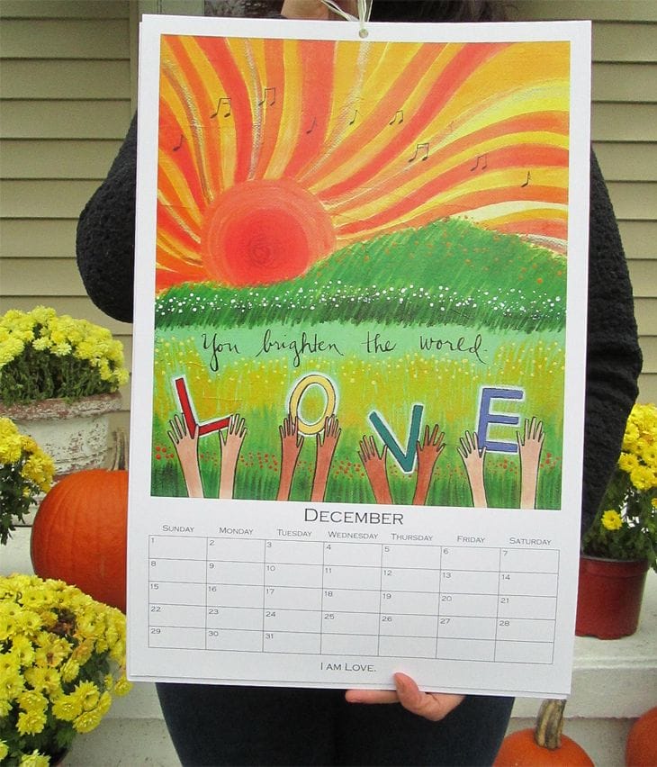 2013 Calendar - A Year of LOVE Fine Art Calendar