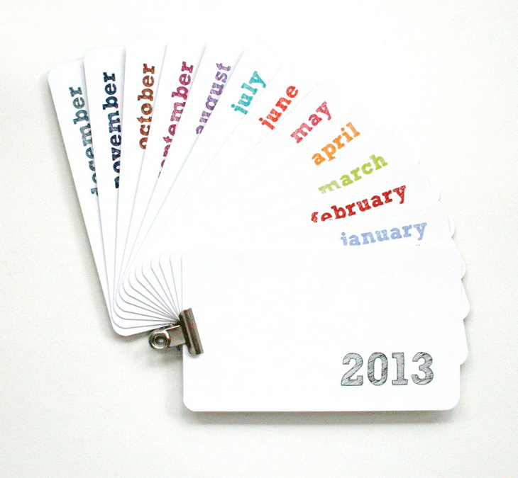 2013 Calendar - Pocket Calendar