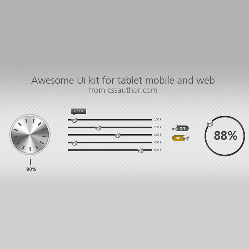 40 Beautiful User Interface Design Kits