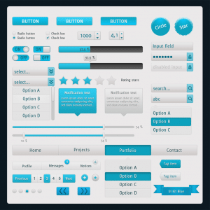 40 Beautiful User Interface Design Kits