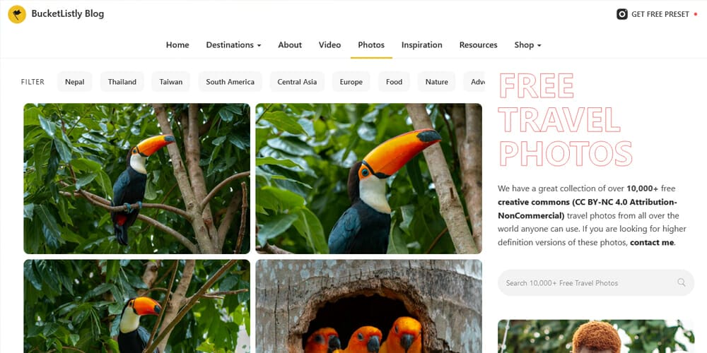 Free Stock Photos and Videos Resources For Designers 47 BucketListly Blog