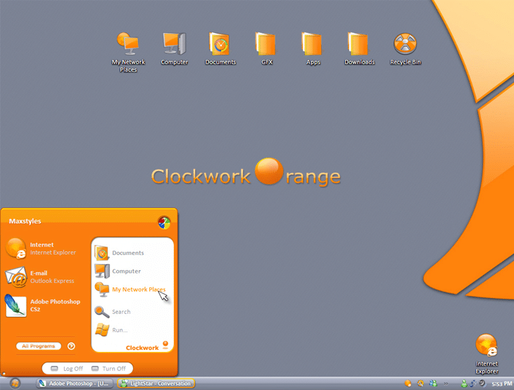 ClockWork Orange Gui Kit