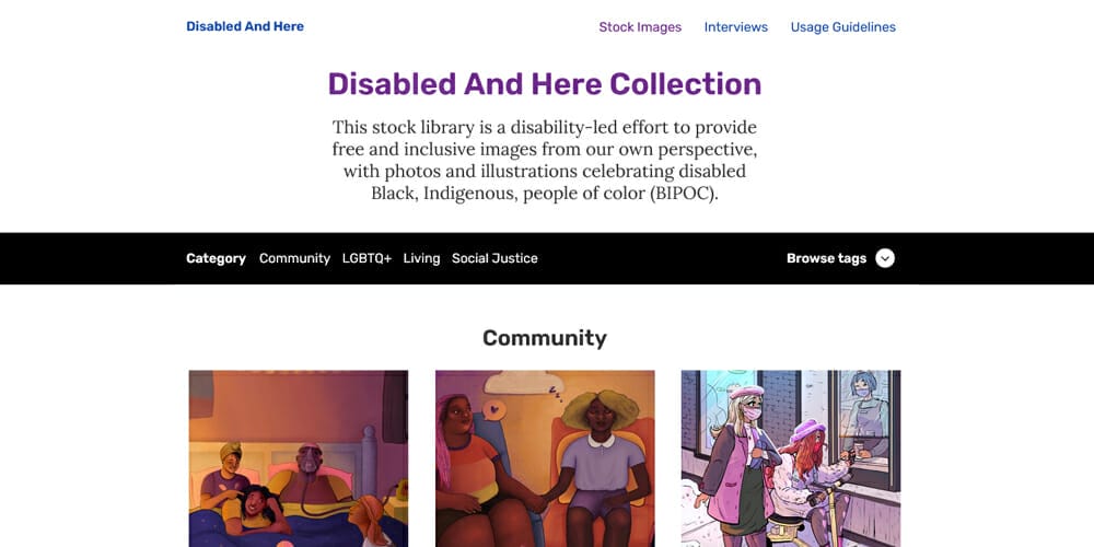 Free Stock Photo and Video Resources For Designers 112 Disabled And Here
