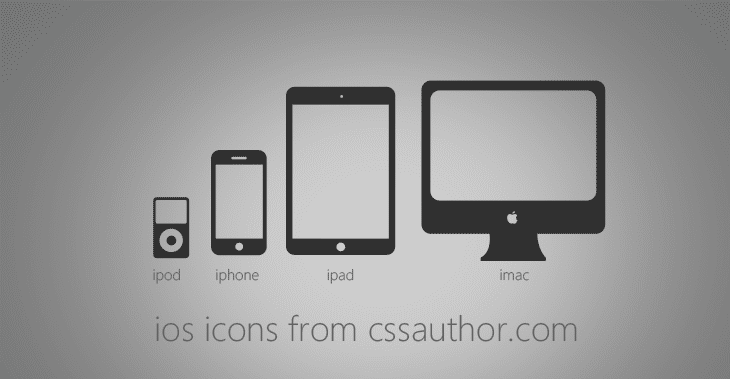 Excellent iOS Devices Icons PSD for Free Download - cssauthor.com