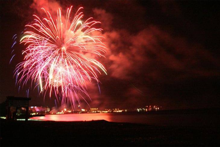 Fireworks in Limassol