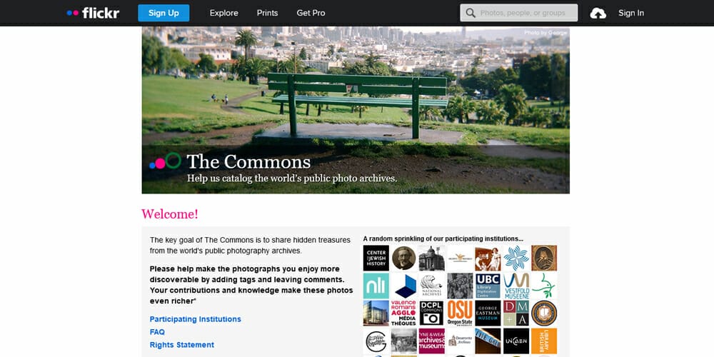 Free Stock Photo and Video Resources For Designers 70 Flickr Commons