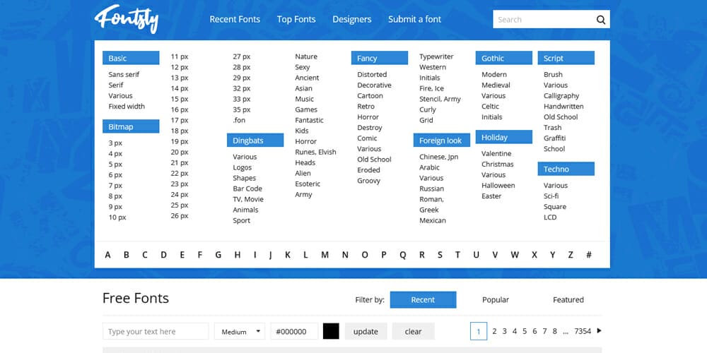 Free Font Resources For Designers 22 Fontsly