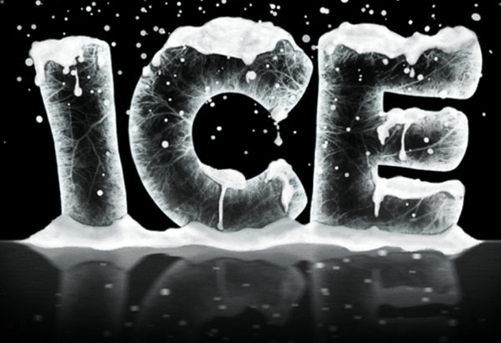 Ice Text Effect