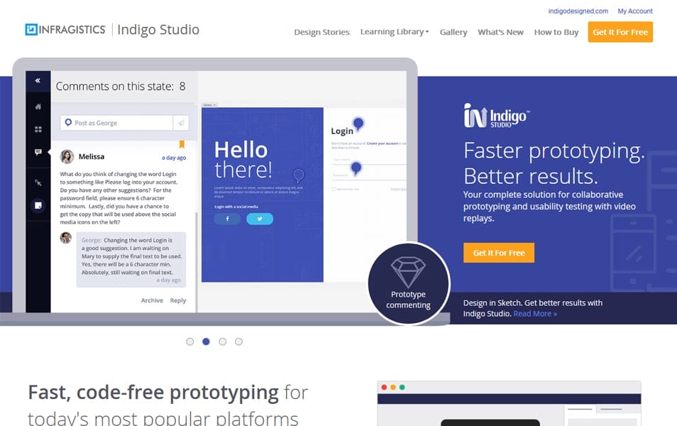 50+ Best Wireframing & Prototyping Tools for Web Designers 2022 59 Indigo Studio