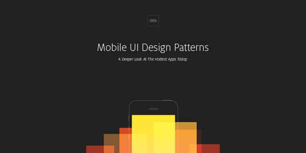 20 Best Books for Web Designers & Developers 29 Mobile UI Design Patterns