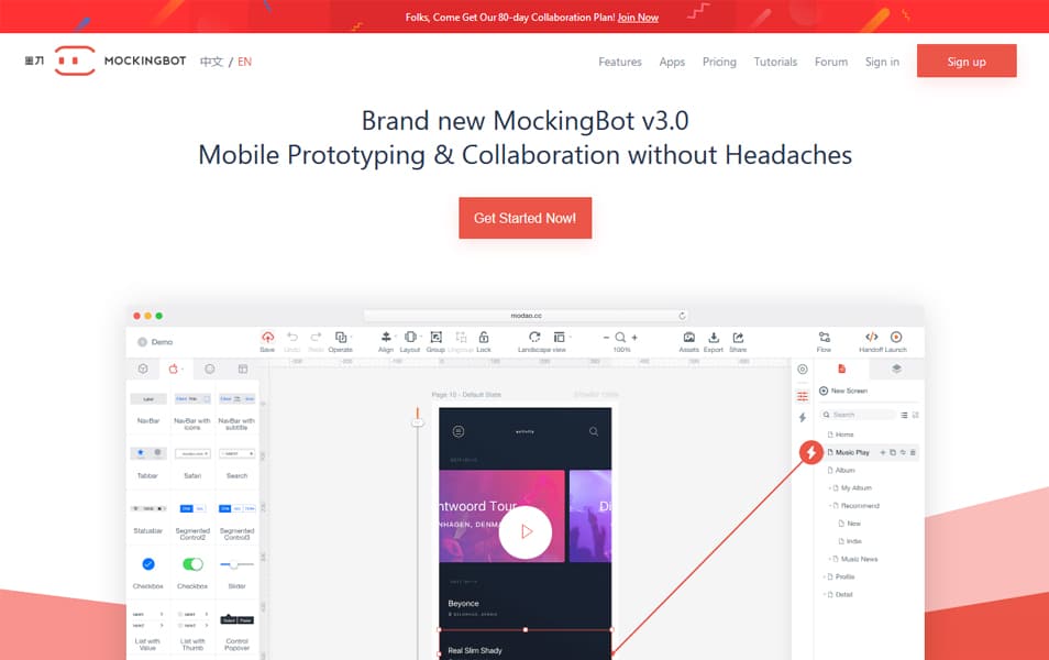 50+ Best Wireframing & Prototyping Tools for Web Designers 2022 28 MockingBot