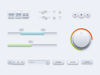 40 Beautiful User Interface Design Kits
