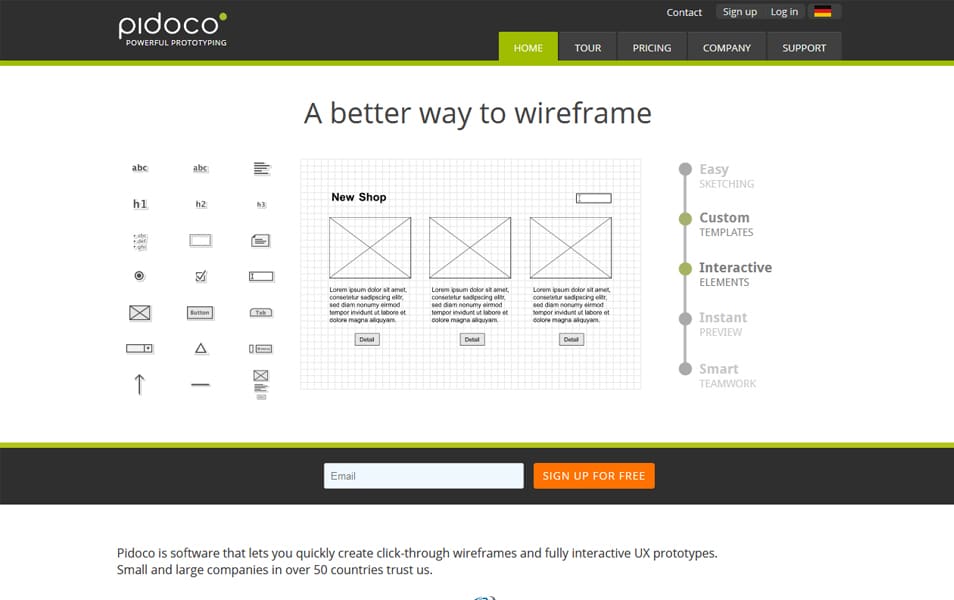 50+ Best Wireframing & Prototyping Tools for Web Designers 2022 44 Pidoco