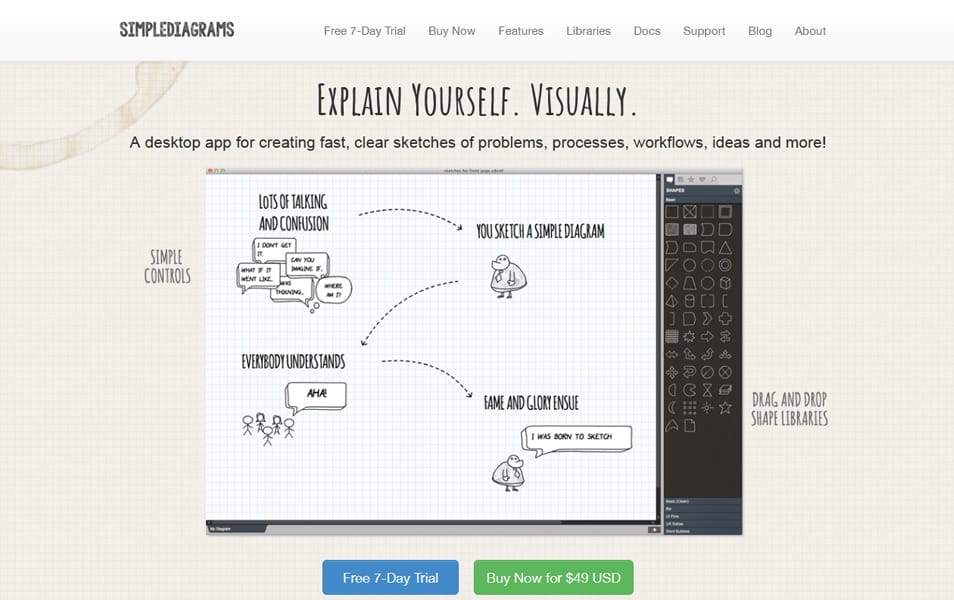 50+ Best Wireframing & Prototyping Tools for Web Designers 2022 61 SimpleDiagrams