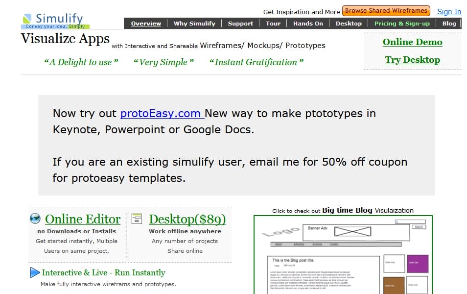 50+ Best Wireframing & Prototyping Tools for Web Designers 2022 66 Simulify