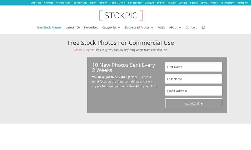 Free Stock Photos and Videos Resources For Designers 33 Stokpic