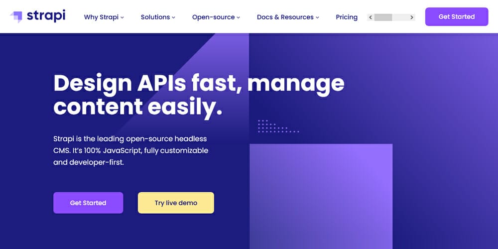 Best Content Management Systems 59 Strapi