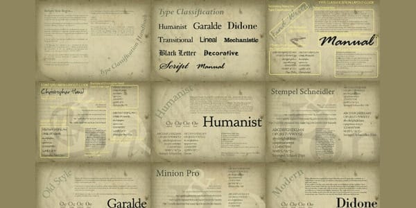 20 Best Books for Web Designers & Developers 47 Type Classification