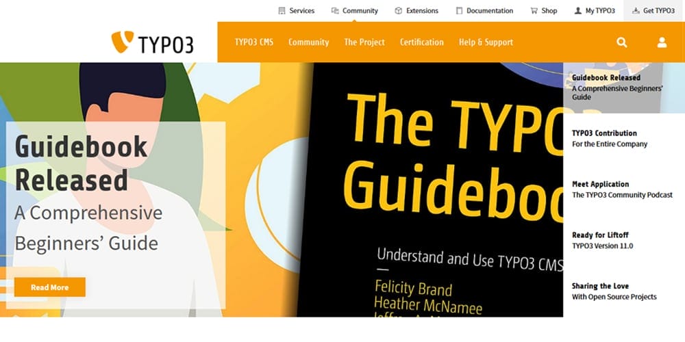 Best Content Management Systems 5 Typo3