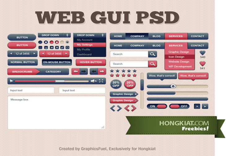 Web GUI Kit