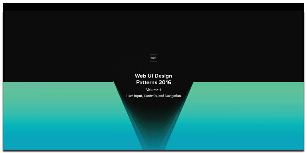Web UI Design Patterns 2016