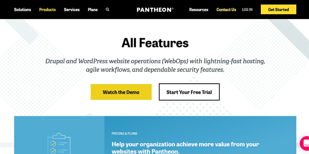 Best Content Management Systems 41 pantheon