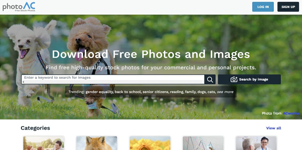 Free Stock Photo and Video Resources For Designers 86 photoAC