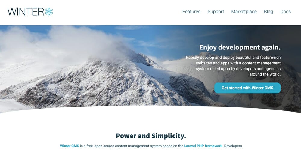 Best Content Management Systems 64 wintercms
