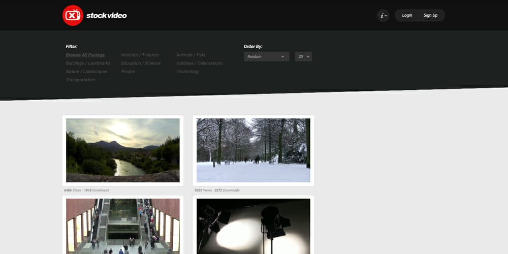 Free Stock Photos and Videos Resources For Designers 143 xstockvideo