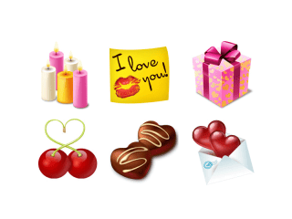 15 Delicious Valentines Day Icon Set for Inspiration