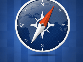 Beautiful Compass PSD for Free Download