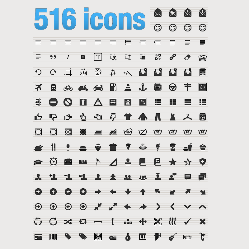 Best Collection of Pixel Icons for Web and UI Design