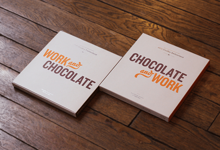 Chocolate gift packaging